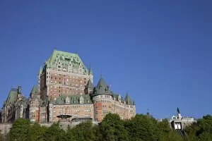 Images Dated 30th May 2009: Chateau Frontenac, Quebec City, Quebec, Canada, North America