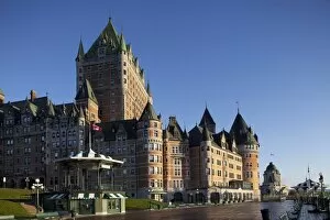 Images Dated 30th May 2009: Chateau Frontenac, Quebec City, Quebec, Canada, North America
