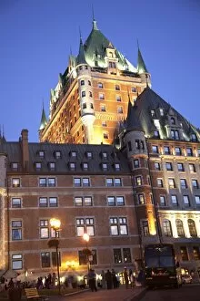 Images Dated 6th July 2007: Chateau Frontenac, Quebec City, Quebec, Canada, North America