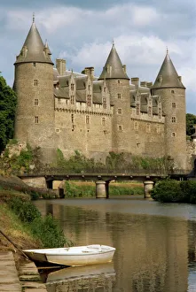 Chateau Prints: Chateau Josselin, Brittany, France, Europe