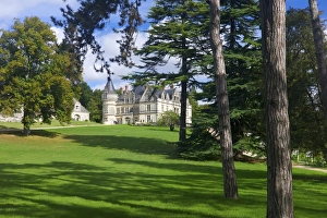Centre Prints: Chateau de la Bourdaisiere, Montlouis sur Loire, Indre et Loire, Centre, France, Europe