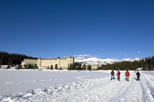 Chateau Lake Loiuse Hotel, Lake Loiuse, Alberta, Canada, North America