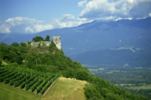 Chateaux Prints: Chateau Le Miolans, near Chambery, Savoie, Rhone Alpes, France, Europe
