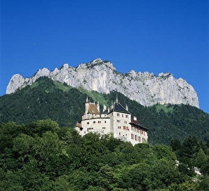 Annecy Prints: Chateau de Menthon, Menthon St