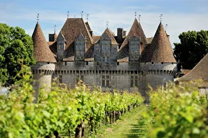 Chateau Prints: Chateau de Monbazillac, Monbazillac, Dordogne, France, Europe