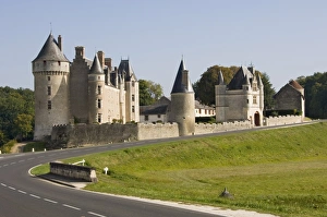 Chateaux Prints: Chateau Montpoupon, Indre-et-Loire, Loire Valley, France, Europe