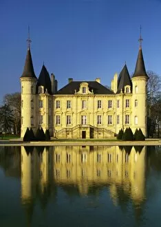 Stately Home Collection: Chateau Pichon Longueville, Medoc, Gironde, France