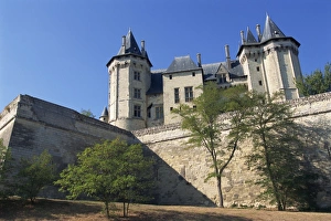 Saumur Prints: Chateau, Saumur, Pays de la Loire, France, Europe