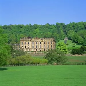Manor Collection: Chatsworth House, Derbyshire, England, UK