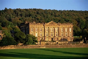 Stately Home Collection: Chatsworth, near Bakewell, Peak District National Park, Derbyshire, England