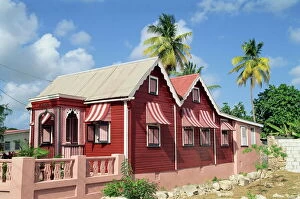 Cottage Collection: Chattel house, Speightstown, Barbados, West Indies, Caribbean, Central America