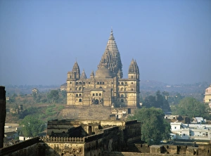 Chaturbhuj Temple, Orcha, Madhya Pradesh state, India, Asia
