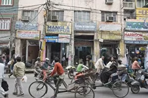 Congestion Collection: Chawri Bazaar, Delhi, India, Asia