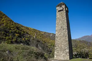 Watchtower Prints: Chechen watchtowers in the Chechen Mountains near Itum Kale