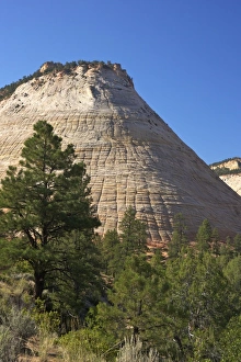 Sand Stone Prints: Checkerboard Mesa, formed of Navajo sandstone