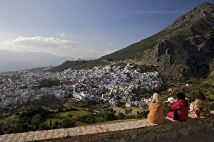 Rif Mountains Prints: Chefchaouen (Chefchaouene), Rif mountains, Atlas Mountains, Morocco, North Africa, Africa