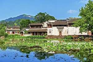 Lotus Prints: Chengkan Ancient Village, Huangshan City, Anhui, China