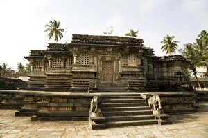 The Chennakeshava Temple built in 1117 AD by the Hoysalas at Belur, Karnataka