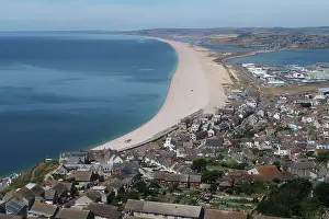 Chesil Beach, Jurassic Coast, UNESCO World Heritage Site, South Dorset, England, United Kingdom, Europe