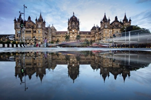 Chhatrapati Shivaji Terminus (Victoria Terminus), UNESCO World Heritage Site, historic