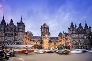 Indian Culture Gallery: Chhatrapati Shivaji Terminus (Victoria Terminus), UNESCO World Heritage Site, historic