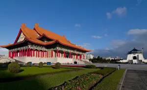 Taipei Prints: Chiang Kai Shek Memorial Hall and National Concert Hall, Liberty Square