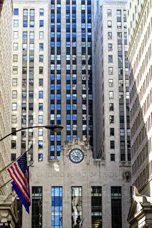 Clock Prints: Chicago Board of Trade Building