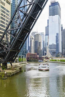 Chicago River, Chicago, Illinois, United States of America, North America
