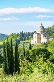 Renaissance Prints: Chiesa di San Biagio (Church of Madonna di San Biagio), Montepulciano, Tuscany, Italy