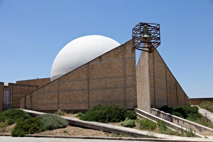 Modernism Prints: Chiesa Madre by Ludovico Quaroni, Gibellina Nuova, Trapani, Sicily, Italy, Europe