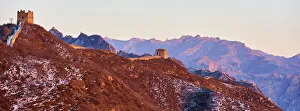Surrounding Wall Prints: China, Hebei province, Great Wall of China, Jinshanling and Simatai section, Unesco