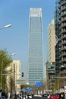 Images Dated 23rd April 2010: The China World Trade Center by Skidmore, Owings and Merrill Architects