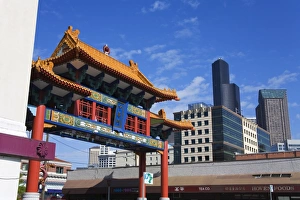 International Prints: Chinatown Gate, International District