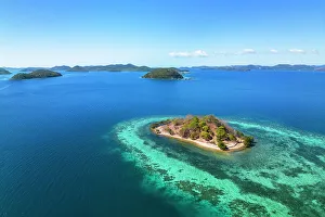 Philippines Prints: Chindonan Island, Calamian Islands, Coron, Palawan, Philippines, Southeast Asia, Asia