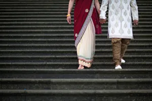 Love Gallery: Chinese and Indian couple, United Kingdom, Europe
