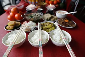 Bowl Prints: Chinese Lunar New Year, Vietnamese Tet celebration