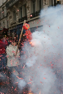 New Year Prints: Chinese New Year, Paris, France, Europe