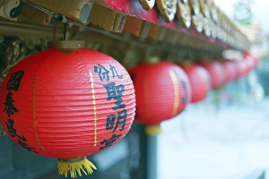 Taiwan Prints: Chinese temple, Jiufen, Taiwan, Asia