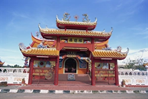 Kota Kinabalu Prints: Chinese Temple in Kota Kinabalu