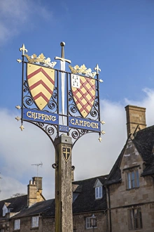Coats Of Arms Prints: Chipping Campden, Cotswolds, Gloucestershire, England, United Kingdom, Europe