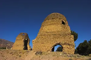 Ghor Prints: Chist-I-Sharif, Ghorid (12th century) ruins believed to be a mausoleum or madrassa