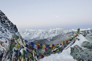 Images Dated 1st April 2010: Cho La Pass, Solu Khumbu Everest Region, Sagarmatha National Park, Himalayas, Nepal, Asia