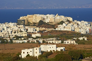 Chora Prints: The Chora (Hora), Naxos, Cyclades Islands, Greek Islands, Aegean Sea, Greece, Europe