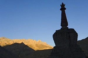 Chorten, Lamayuru gompa (monastery)