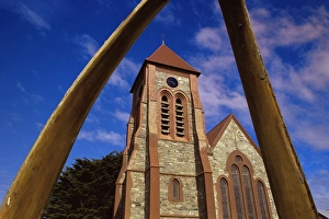 Hope Prints: Chris Church cathedral, Stanley, East Falkland, Falkland Islands, South Atlantic