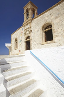 Stair Prints: Chrisoskalitisa Monastery, Chania, Crete, Greek Islands, Greece, Europe