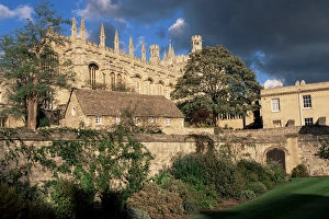 War Memorial Gardens and Christ Church, Oxford, Oxfordshire, England, United Kingdom