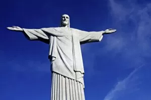 Images Dated 24th June 2010: The Christ of Corcovado, Rio de Janeiro, Brazil, South America