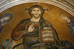Halo Prints: Christ in Majesty, Duomo of Pisa, Pisa, Tuscany, Italy, Europe