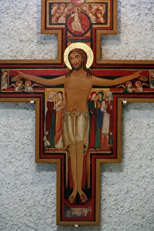 Christ Prints: Christ in Saint-Francois de Sales monastery, Evian, Haute Savoie, France, Europe